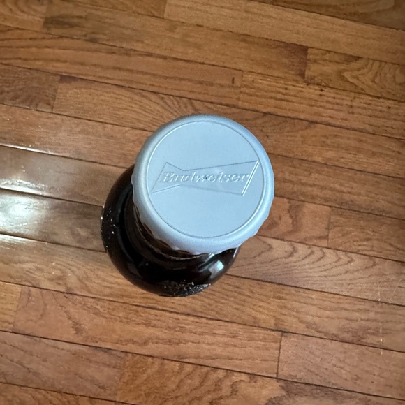 Vintage 2000 Dale Earnhardt Jr Large BUDWEISER Glass Bottle Coin Bank 14” - Picture 5 of 6